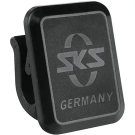 SKS GERMANY USC-Unterlaufstrebenclip (schwarz-matt mit glänzendem SKS-Logo, werkzeugloser Austausch, Schutzbleche, mit Unterlaufstrebe)