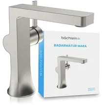 Bächlein Mara Badarmatur Edelstahl gebürstet