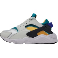 Nike Air Huarache Herren Schuhe, Weiß/Blau-Smaragd-Harz, 42 EU - 42 EU