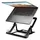 AXAGON STND-LAB Aluminium-Laptop-Ständer 10" - 17.3" höhenverstellbar, faltbar, Aluminium Laptop- Tablet-Ständer, schwarz