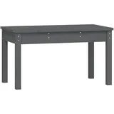vidaXL Gartenbank 80 x 44 x 45 cm Grau