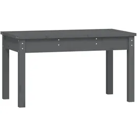 vidaXL Gartenbank 80 x 44 x 45 cm Grau