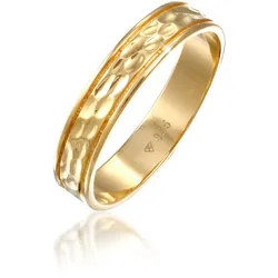 Partnerring ELLI PREMIUM "Trauring Ehering Freundschaft Kunstvoll 925 Sterling Silber" Gr. 64, gold, Fingerringe, Damen, 64mm, Silber 925 (Sterlingsilber)