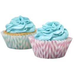 Chevron Mix | 25 Muffinförmchen