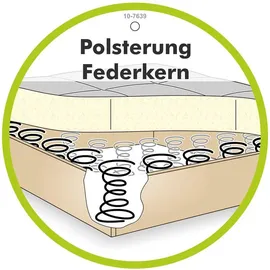 Jockenhöfer Hocker Moldau XXL Polyester 120 x 39 x 120 cm Grün