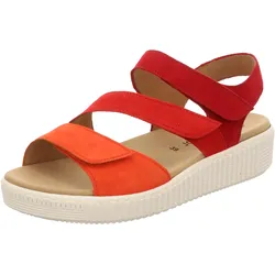 Gabor Damen Sandale bequem  in rot