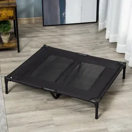 PawHut Hundesofa 92 x 76 cm schwarz