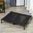 PawHut Hundesofa 92 x 76 cm schwarz