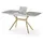 aea Esstisch 80 x 79 x 80 cm grau/gold