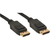 M-Cab DisplayPort 1.2 Anschlusskabel, St/St, 2m, 4K, schwarz