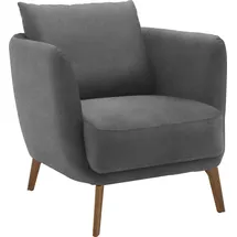 Schöner Wohnen Sessel Pearl Bouclé 86 x 68 x 86 cm Grau