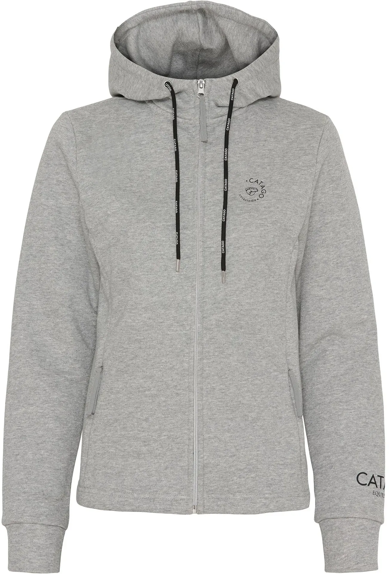 Catago Natalie Damen Hoodie mit Reißverschluss