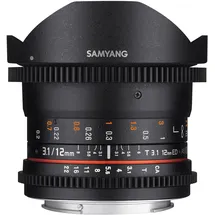 Samyang 12 mm T3,1 Fisheye ED AS NCS VDSLR Canon EF