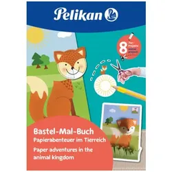 Pelikan Malbuch Verbastelbuch Tierreich 4012700101549 Pelikan