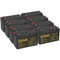KungLong USV Akkusatz kompatibel XANTO S 2000 AGM Blei Notstrom Batterie