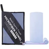 Zaewry Sporthandtuch Schnelltrocknende Microfaser Fitness Handtücher, als Sporthandtuch, Strandtuch, Badetuch und Reisehandtuch lila