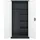 Jan Nowak DAWID Mehrzweckschrank 185 x 90 x 45 cm Anthrazit-Weiß
