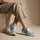 Rieker 42424 Damen Weit Blau 40