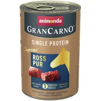 Animonda Gran Carno Single Protein Supreme Ross pur 12 x 400g Dose Hundenassfutter