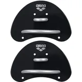Arena Elite Finger Paddel, Black-Silver (55), S