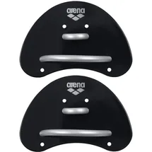 Arena Elite Finger Paddel, Black-Silver (55), S