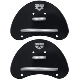 Arena Elite Finger Paddel, Black-Silver (55), S