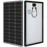 Renogy - 100 w 12 v Solarpanel, hocheffizientes monokristallines Photovoltaikmodul für Wohnmobile, Boote, Dcher, Bauernhfe, Batterieladung und andere