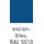 Nordwest Handel AG Schubladenschrank Stahlblech H800xB600xT600mm grau/blau 4 Schubl. Einfachauszug