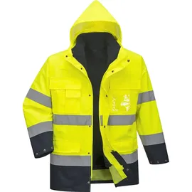 PORTWEST Warnschutz Regenjacke 3in1 S162, Lite - XXL