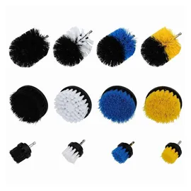 vidaXL Reinigungsbürsten-Set Weiches und hartes 12 Teile Mehrfarbig