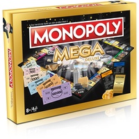 Winning Moves Monopoly - Mega Deluxe Edition Luxus Brettspiel Spiel Gesellschaftsspiel