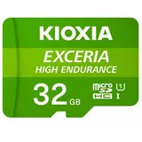 KIOXIA EXCERIA High Endurance R100/W65 microSDXC 64GB Kit, UHS-I U3, A1, Class 10 (LMHE1G064GG2)