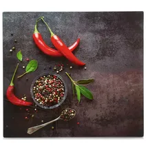 Zeller Chilli Schneide- und Abdeckplatte