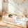 [en.casa] Kinderbett Tanna 80 x 160 cm Kiefer massiv natur beige