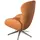 flexlux Relaxsessel Haze Leder 70 x 104 x 79 cm Braun drehbar