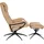 Stressless Relaxsessel "London", braun (latte batick), B:80cm H:116cm T:71cm, Leder BATICK: durchgefärbtes und genarbtes Möbelleder;Leder PALOMA: durchgefärbtes Semianilin-Möbelleder;ROHLEDER Stoff Q2 FARON (100% Polyester im Flor, Grundgewebe: 50% Polyester, 50%