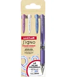 Uni-Ball Signo Broad UM-153 4P Set NO2, 1,0 mm, verschiedene Farben