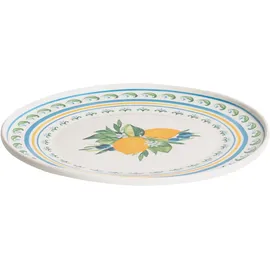 Beliani Tarragon Tafelservice 24-tlg. Weiß/Grün