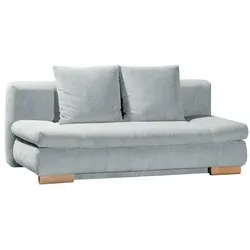 Schlafsofa Anton Cord Blau Hellblau