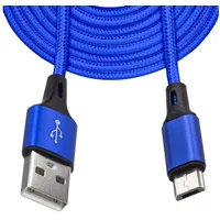 Mobilefox 3m Universal Micro USB Schnell Lade Daten Kabel