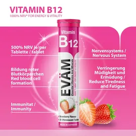 callaghan international EVÄM Vitamin B12 Brausetabletten 20 St.