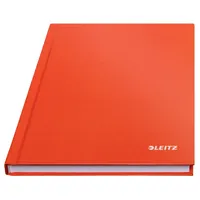 Leitz Notizbuch Solid A5 liniert, hellrot Hardcover 160 Seiten