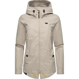 Ragwear leichte Damen, Übergangsjacke kurz Outdoorjacke wasserdicht Parka mit Kapuze Monade Übergang YOUMODO Bone24 Gr.