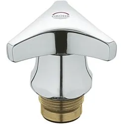 Grohe Oberteil Trecorn 3/4", chrom, Markierung rot