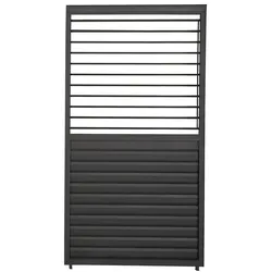Mirador Lamellenwand Flexibel 1.23m Anthrazit