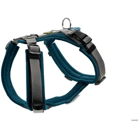 Hunter Maldon Hundegeschirr petrol/grau XS