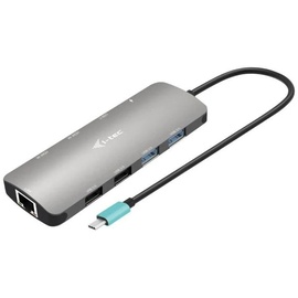 iTEC i-tec Nano (USB C), Dockingstation + USB Hub, Silber