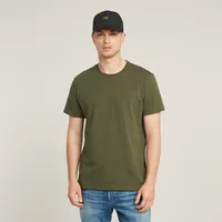 G-Star Base-s Kurzarm-T-Shirt Shadow Olive XL