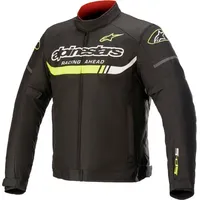 Alpinestars T-SP S Ignition Wasserdichte Motorrad Textiljacke, schwarz-gelb, Größe