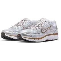 Nike P-6000 Damen White/Metallic Silver/Light British Tan 38